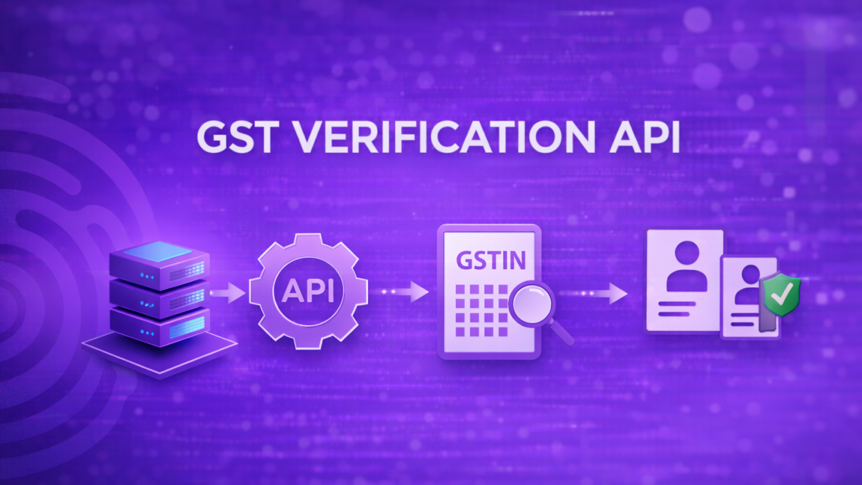 GST verification API workflow for gst number check and business verification